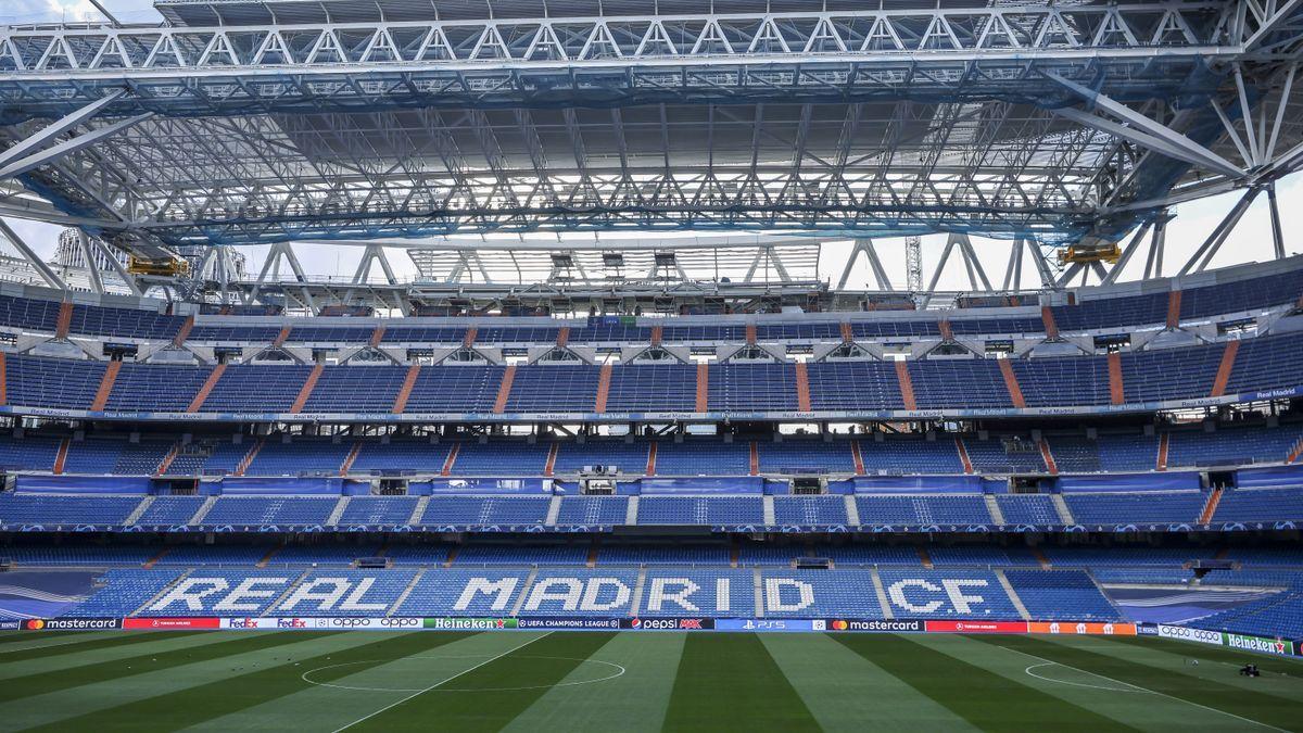 Vista general del Bernabéu.