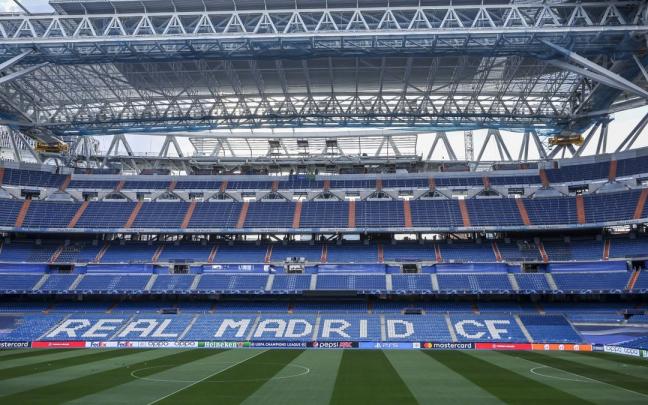 Vista general del Bernabéu.