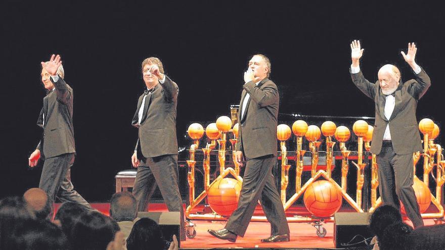 Les Luthiers, el día que recibieron el Premio Princesa de Asturias de Comunicación y Humanidades 2017.