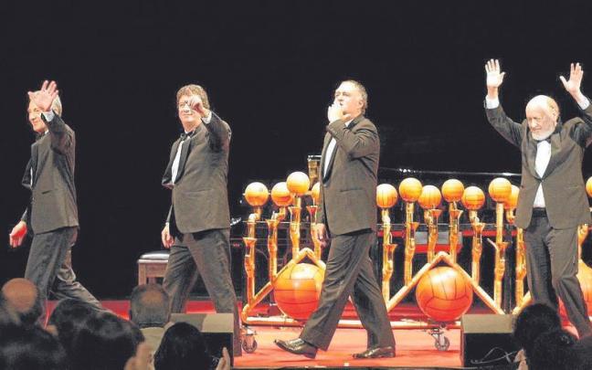 Les Luthiers, el día que recibieron el Premio Princesa de Asturias de Comunicación y Humanidades 2017.