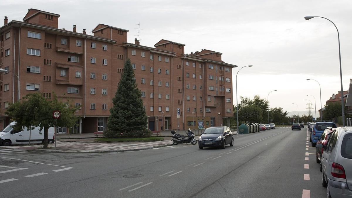 Un tramo de la calle Arcadio María Larraona