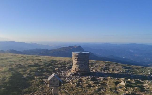 Las vistas desde Gorbea en un d&iacute;a claro son simplemente espectaculares.