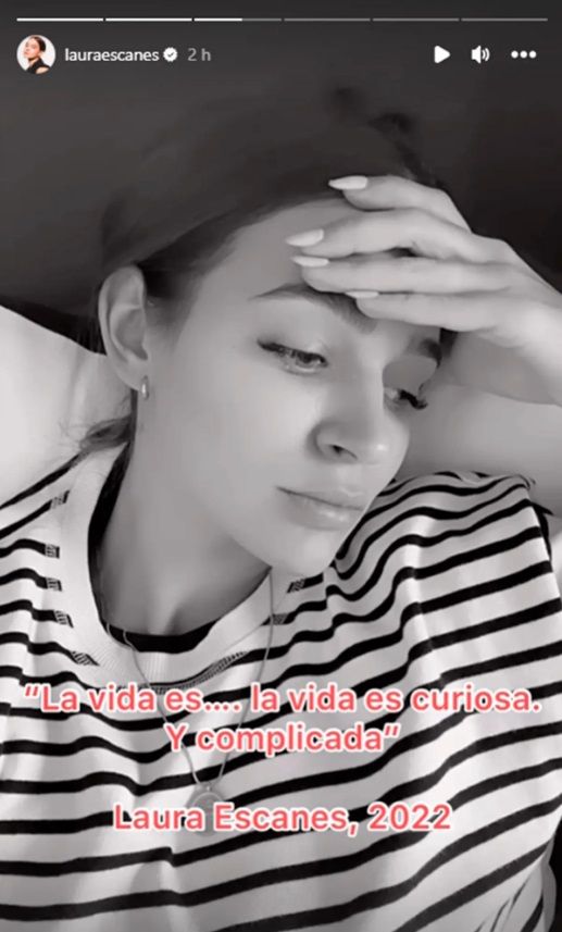 La 'influencer' ha compartido lo que decía en el audio.