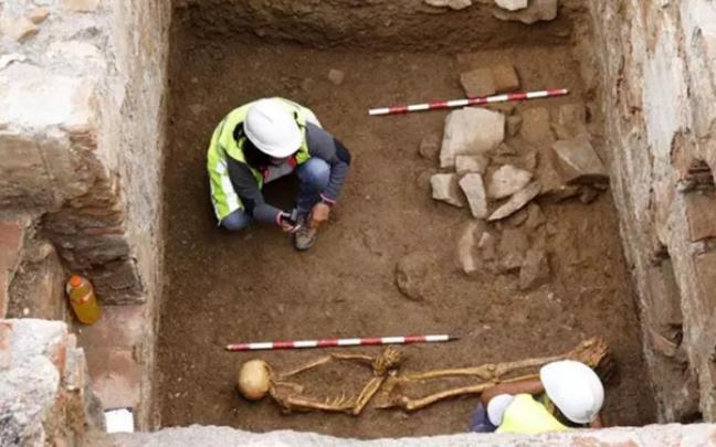 Imagen de una excavación arqueológica