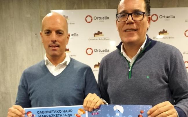Aitor Oliver y Saulo Nebreda presentaron la campa&ntilde;a .