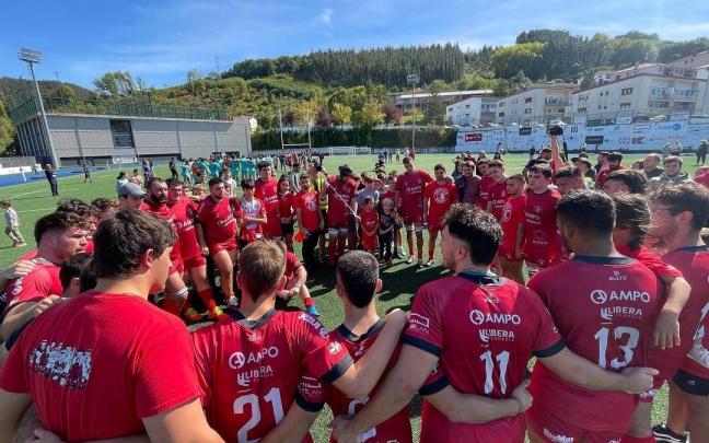 El Ordizia, tras un partido en Altamira-
