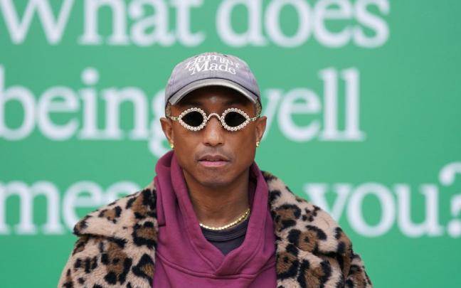 El m&uacute;sico Pharrell Williams.