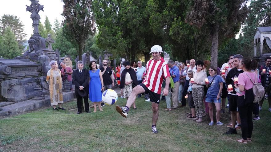 Visita muy viva al cementerio de Derio