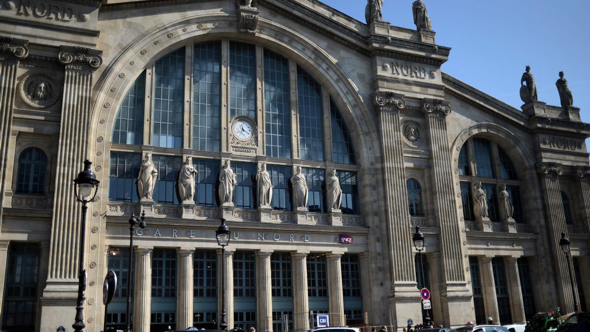 Imagen de la Estación del Norte de París.