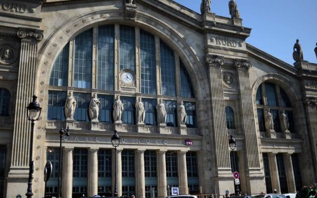 Imagen de la Estación del Norte de París. Imagen de la Estación del Norte de París.