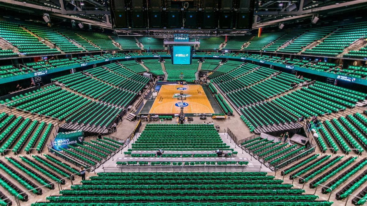 Imagen del Zalgirio Arena, donde en mayo de 2023 se disputará la Final Four de la Euroliga