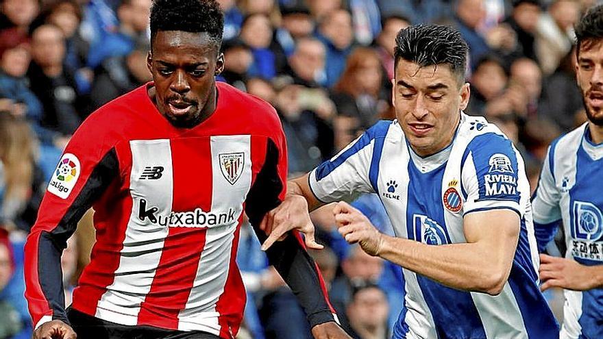 Iñaki Williams, en Cornellà el 25 de enero de 2020. | FOTO: EFE