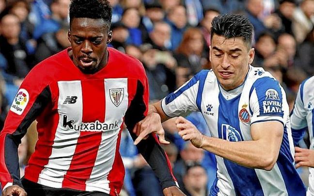 Iñaki Williams, en Cornellà el 25 de enero de 2020. | FOTO: EFE