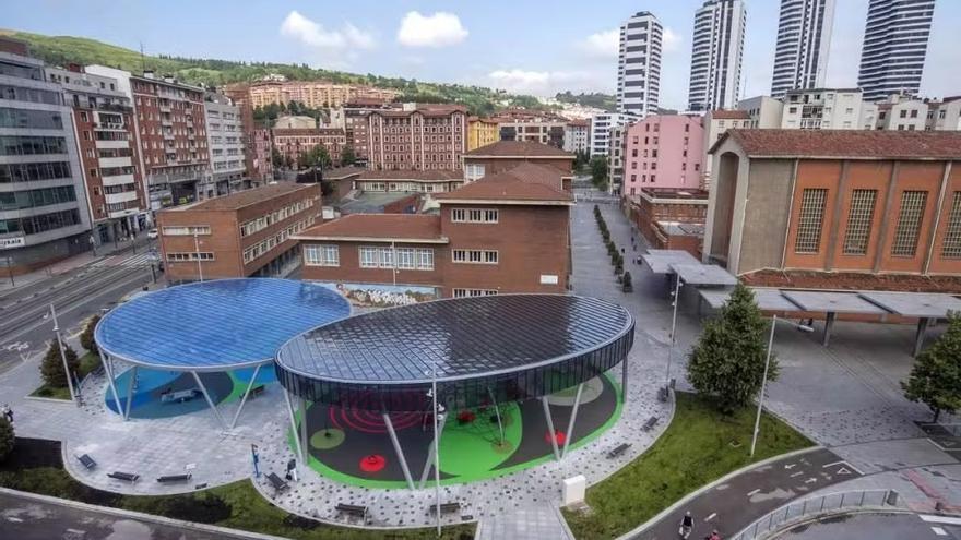 Parque cubierto en Basurto