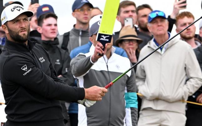 Jon Rahm, durante una de las jornadas de The Open en Saint Andrews. Jon Rahm, durante una de las jornadas de The Open en Saint Andrews.