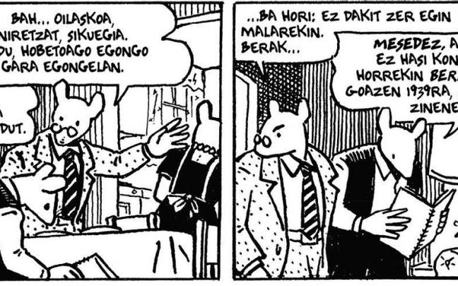 Astiberrik Art Spiegelmanen 'Maus' nobela grafikoa euskaraz publikatu du. Astiberrik Art Spiegelmanen 'Maus' nobela grafikoa euskaraz publikatu du.