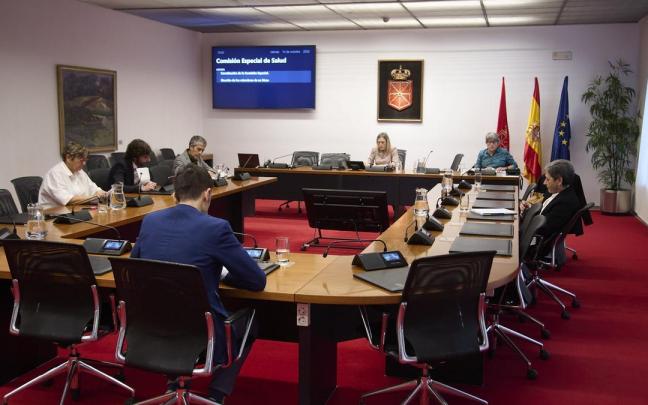Comisión Especial de Salud para acordar y sentar las bases de una nueva Ley Foral.