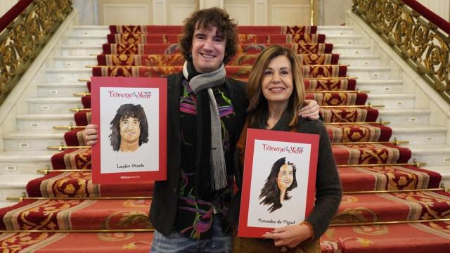 Lander Otaola y Mercedes de Miguel, Txirenes of the year Lander Otaola y Mercedes de Miguel, Txirenes of the year