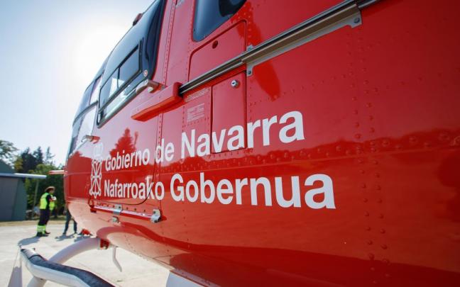 Helicóptero de rescate del Gobierno de Navarra. Helicóptero de rescate del Gobierno de Navarra.