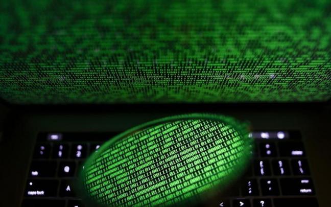 Imagen de código binario