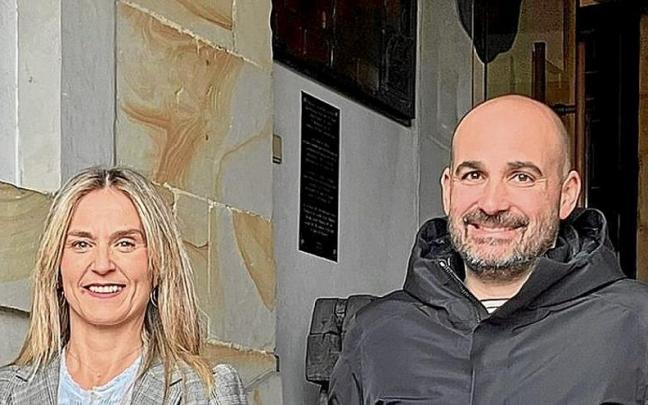 Beasaingo eta Ordiziako alkateak zikloa aurkezten. | ARGAZKIA: N.G.