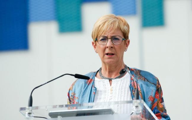 La consejera de Desarrollo Económico, Sostenibilidad y Medio Ambiente, Arantxa Tapia.