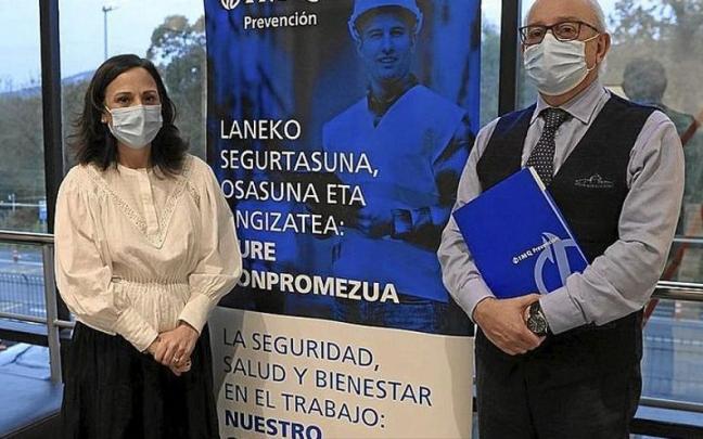 Iratxe García resalta el papel del IVL como referente para las empresas vascas del sector. | FOTO: I. G. Iratxe García resalta el papel del IVL como referente para las empresas vascas del sector. | FOTO: I. G.