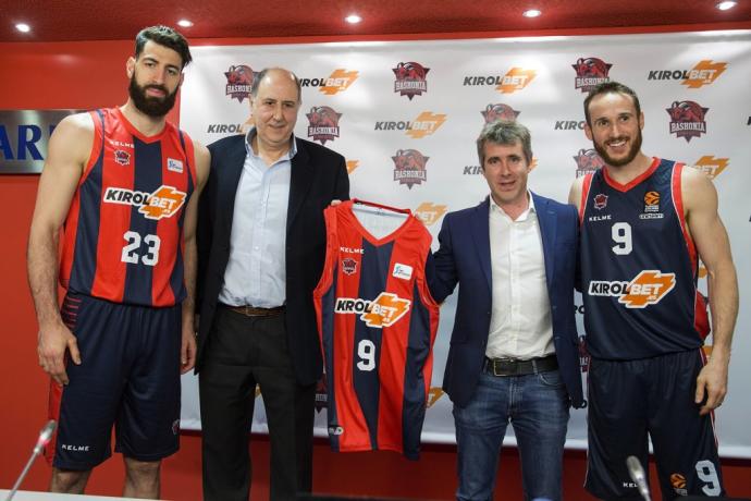 El fichaje de Shengelia por el Baskonia fue el inicio de la colaboración.