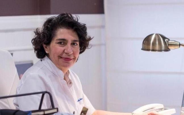 La doctora Margarita Esteban.