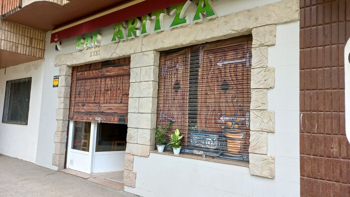 El Aritza, en la calle Heraclio Alfaro de Vitoria, entre Arantzabela y Salburua