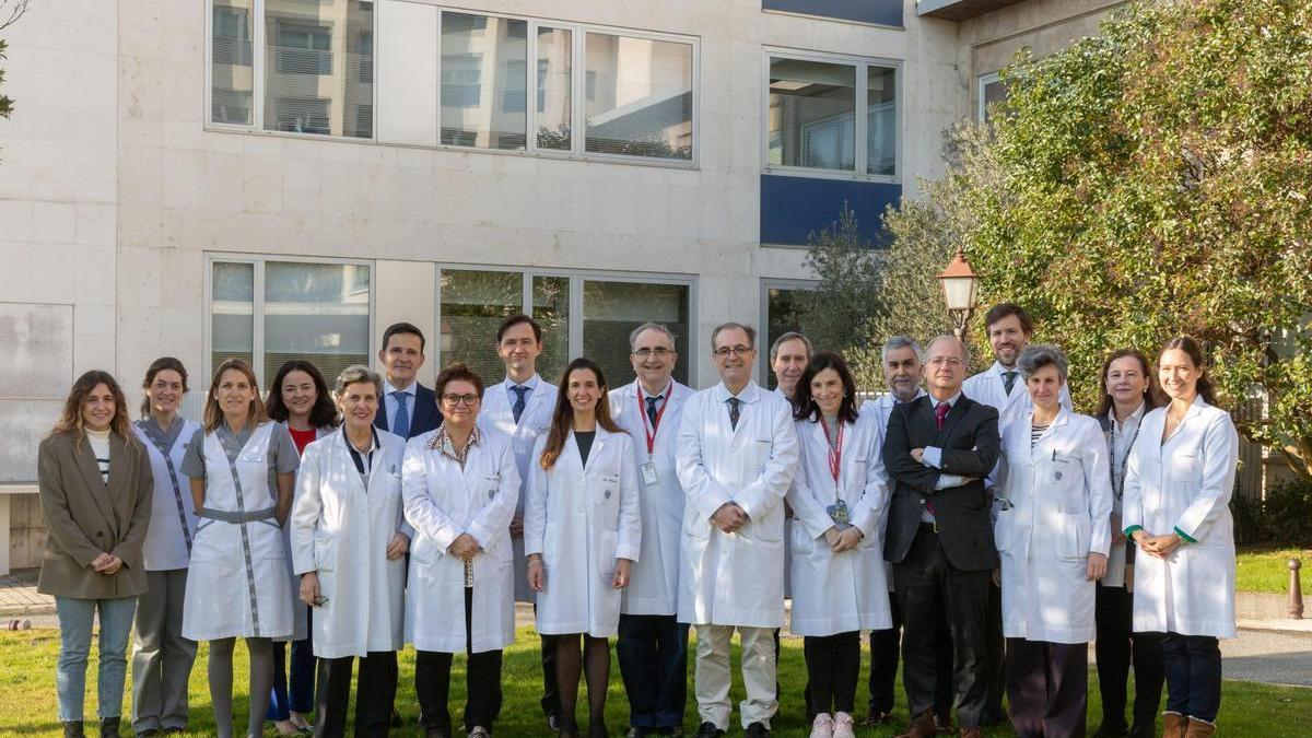 Investigadores y especialistas de la Clínica Universidad de Navarra y Cima, responsables de Innovation Factory y del Servicio de Gestión de la Investigación que integran el equipo de la incubadora de salud de la Universidad de Navarra