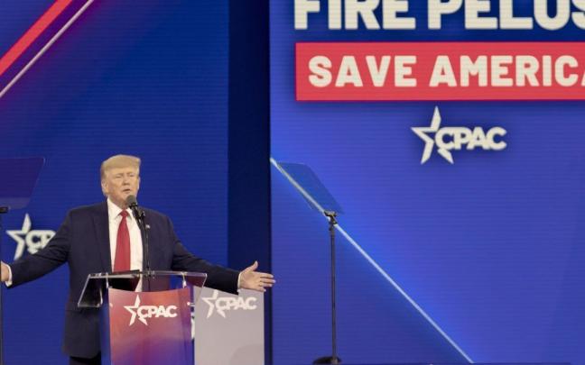 El expresidente Donald Trump. El expresidente Donald Trump.