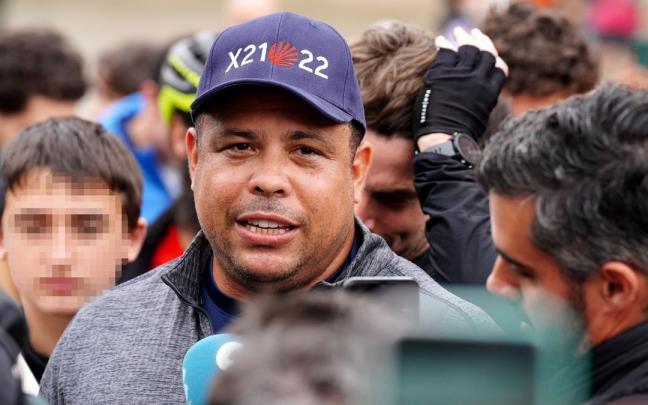 El exfutbolista y presidente del Real Valladolid, Ronaldo Nazario.