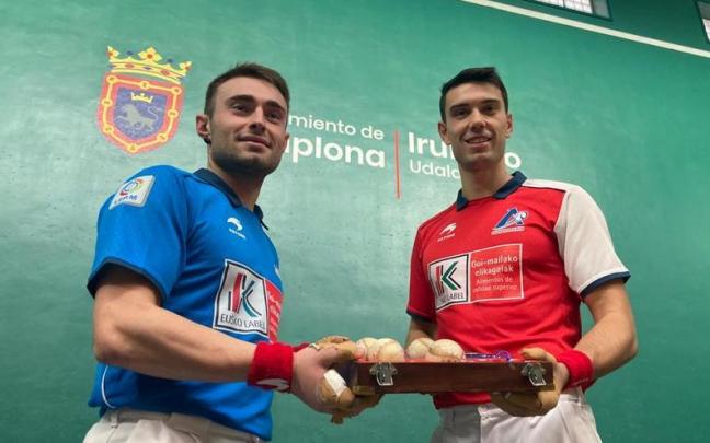 Egiguren V y Salaberria, en la elecci&oacute;n de material del Labrit.