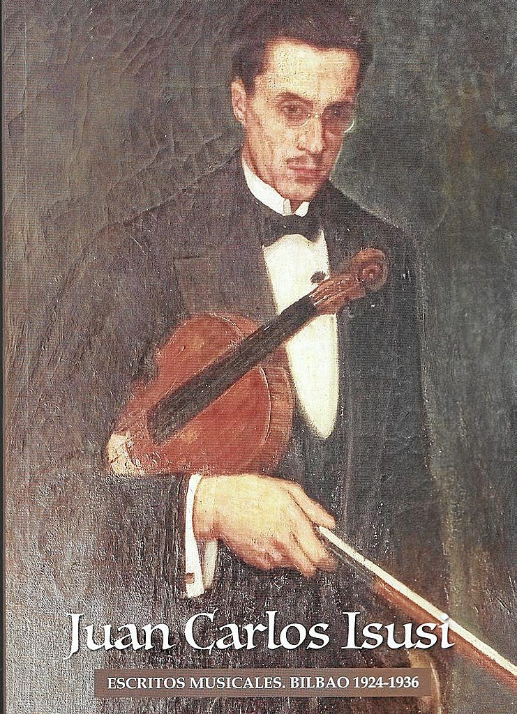 Portada del libro que recoge escritos musicales de Juan Carlos Isusi.