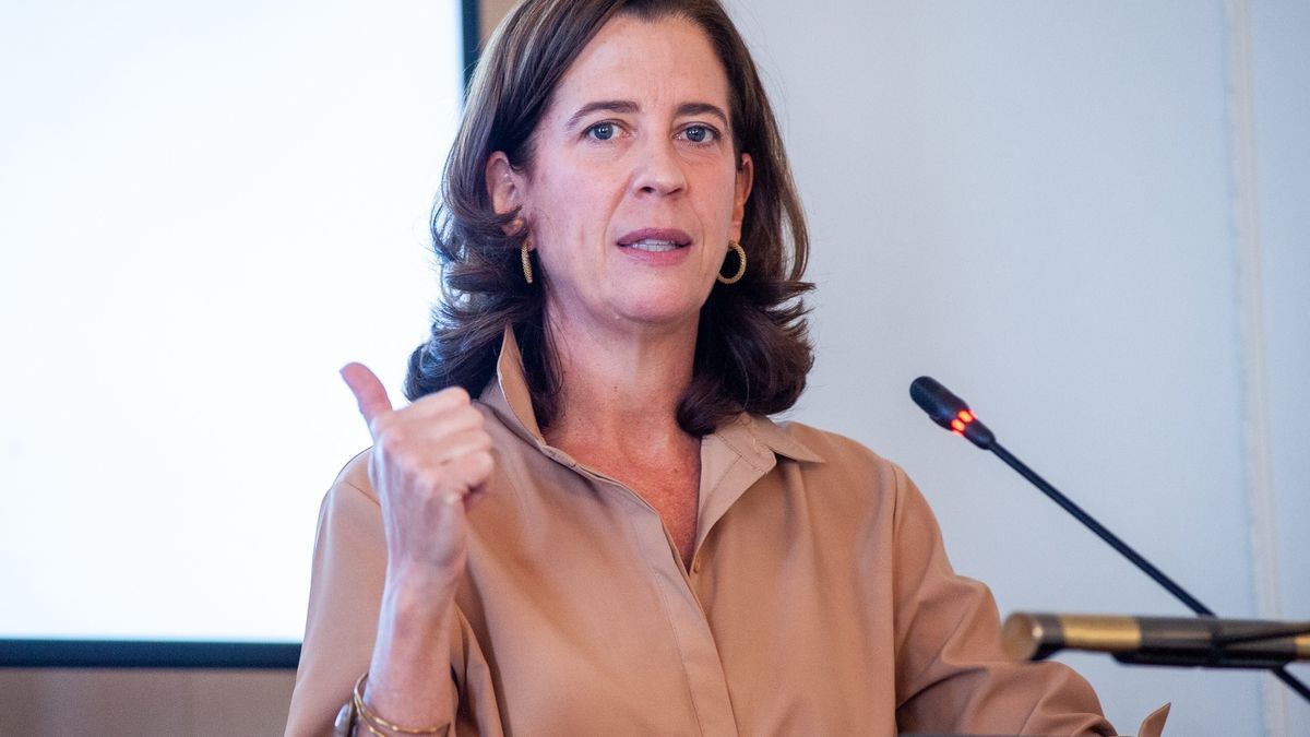 La presidenta de la AEB, Alejandra Kindelán.