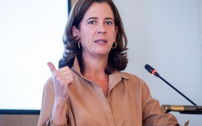 La presidenta de la AEB, Alejandra Kindelán.