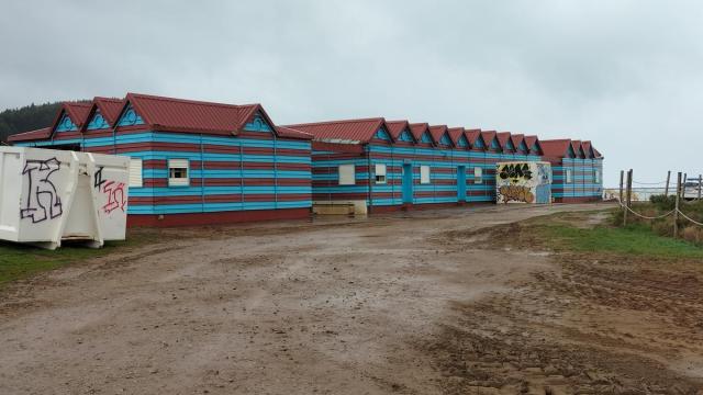 Zona de la playa donde iba a ir uno de los edificios previstos.