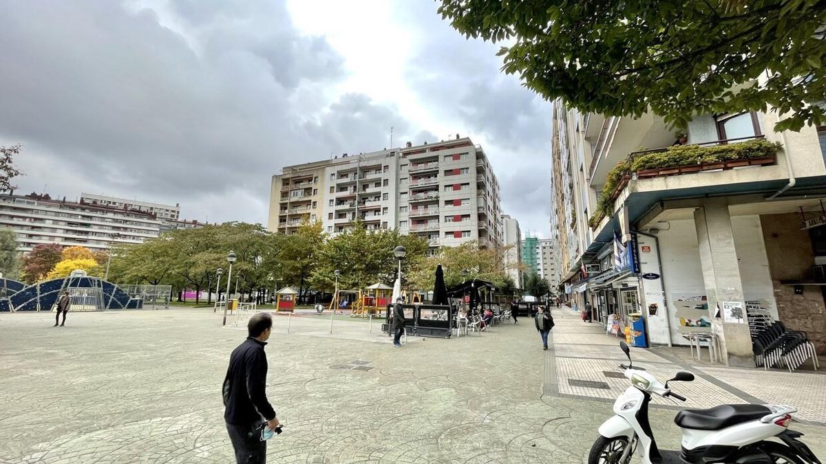 Plaza Ferrerías, donde se celebrará la segunda edición del Amara Berri Eguna.