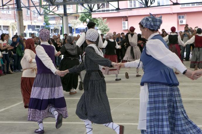 Fiestas en el barrio de Arana.