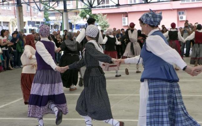 Fiestas en el barrio de Arana.