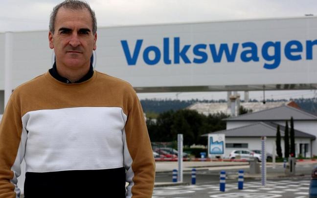Alfredo Morales Vidarte, presidente del comité de empresa de Volkswagen Navarra (UGT)