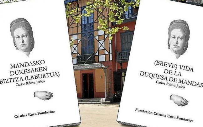 La portada del libro en edici&oacute;n papel y, detr&aacute;s, el Centro de Recursos Medioambientales. | FOTO: N.G.