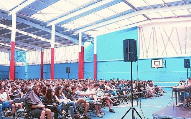 Acto de GKS en el marco de las jornadas que celebraron en Durango el pasado fin de semana. | FOTO: GKS