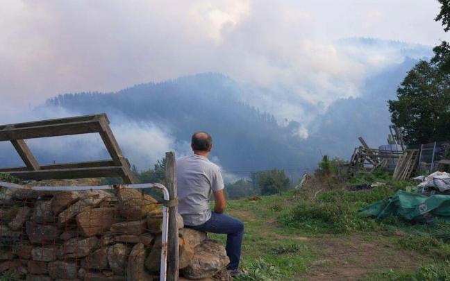 El incendio en Balmaseda ya ha sido controlado