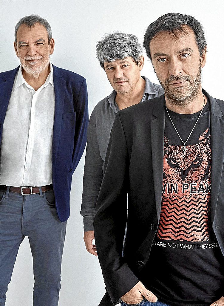 Jorge Díaz, Antonio Mercero y Agustín Martínez.