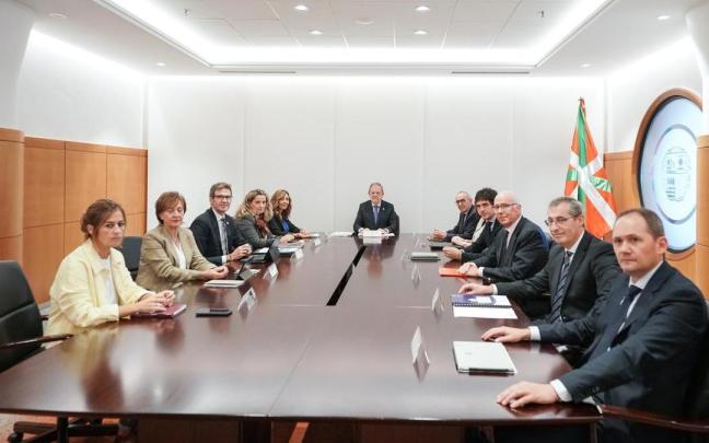 La última reunión del Consejo Vasco de Finanzas el pasado octubre. La última reunión del Consejo Vasco de Finanzas el pasado octubre.