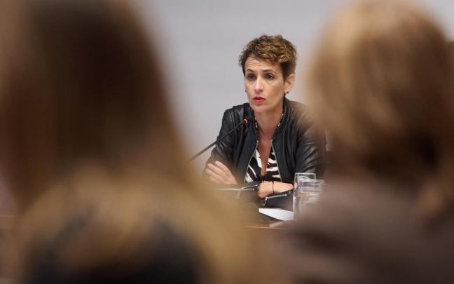 La presidenta de Navarra, María Chivite. La presidenta de Navarra, María Chivite.
