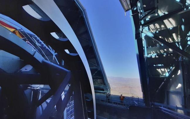 Construcci&oacute;n de un telescopio en Chile en la que participa Tekniker.