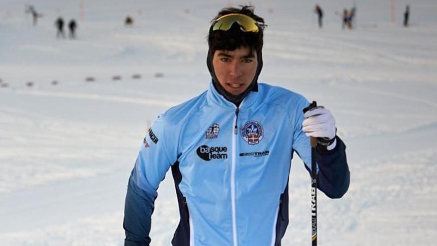 Peio Añarbe, durante el pasado Campeonato de España